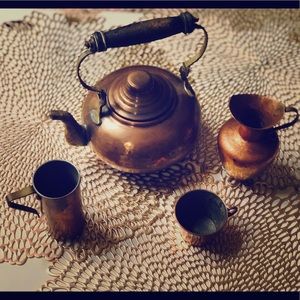 Antique Copper & Brass Lot